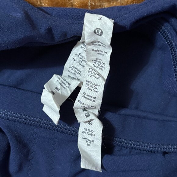 Lululemon Align Tank Top Wunder Train High-Rise Tights 25" Blue Leggings Lot 2 - Picture 13 of 13